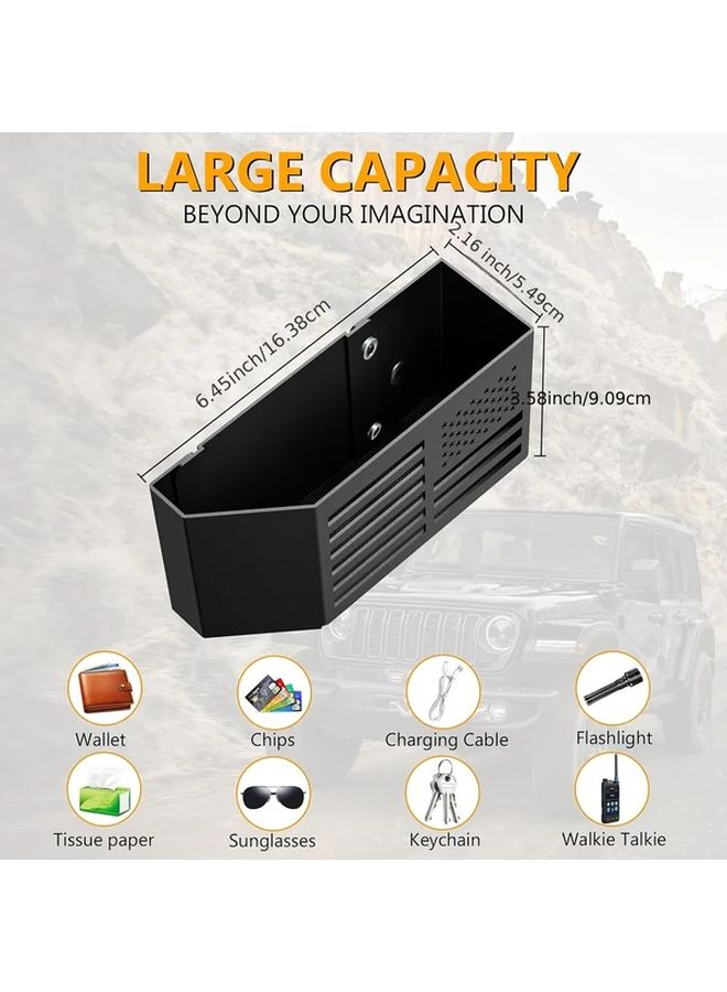 منظم وحدة تغيير التروس المعدني الأسود لجيب رانجلر غلادييتور JL JLU 2018-2024 - Image 3