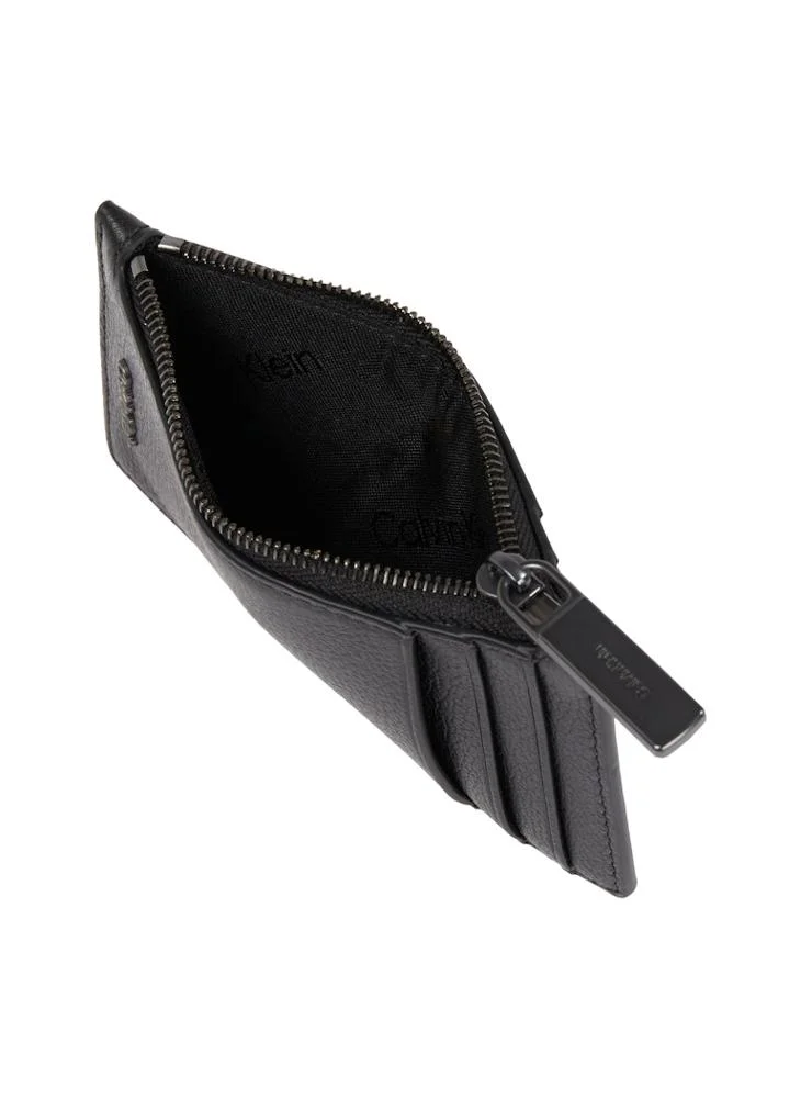 CALVIN KLEIN LEATHER CARDHOLDER