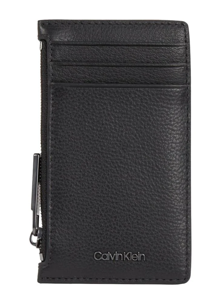 CALVIN KLEIN LEATHER CARDHOLDER