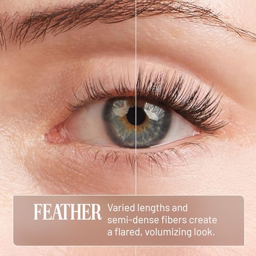 Lilac St. Lilac St Feather Natural Faux Eyelash Clusters 14mm Cat Eye Look DIY Lash Extension Wisps Lightweight Lifelike Lasts 10 Days Cruelty Free Vegan Women Founded 10 Lashes - Image 5