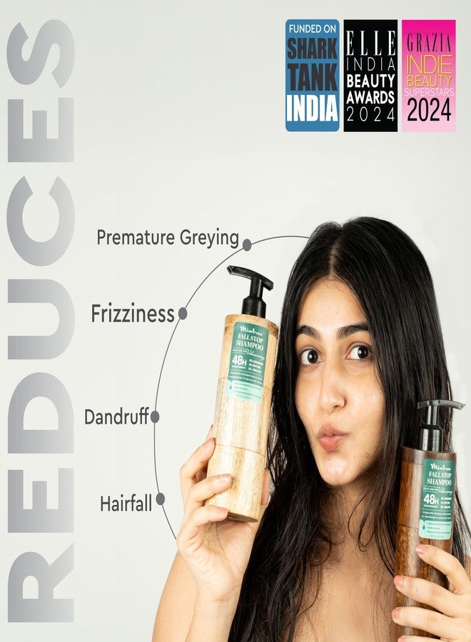 Mintree Organic Anti-Hair Fall Shampoo with Ceramides&Rosemary Oil for Dry&Frizzy Hair |Boosts Hair Growth|Prevents Premature Greying& Dandruff|Sulphate Free&Vegan|Shampoo for Men&Women,200 grams - Image 3