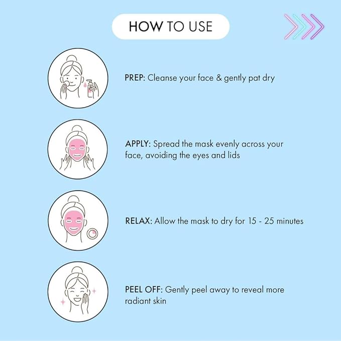 7th Heaven Manuka Honey Peel Off Face Mask Nourish Renew Face Masks Peel Off Face Packs for Women Cruelty Free Pamper Gifts for Women Genuine 7th Heaven Face Masks Skincare - Image 5