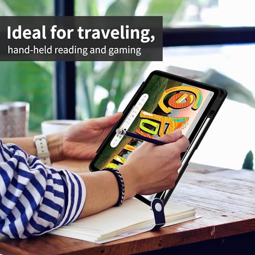 ProElite Cover for Xiaomi Mi Pad 7/7 Pro 11.2 inch case Cover, Transparent Flip Case for Xiaomi Mi Pad 7/7 Pro 11.2 inch with Pen Holder (Supports Auto Sleep Wake Function), Marble Green - Image 4