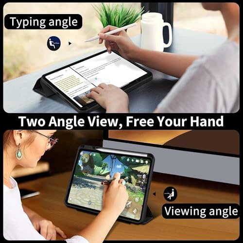 ProElite Cover for Xiaomi Mi Pad 7/7 Pro 11.2 inch case Cover, Transparent Flip Case for Xiaomi Mi Pad 7/7 Pro 11.2 inch with Pen Holder (Supports Auto Sleep Wake Function), Marble Green - Image 5