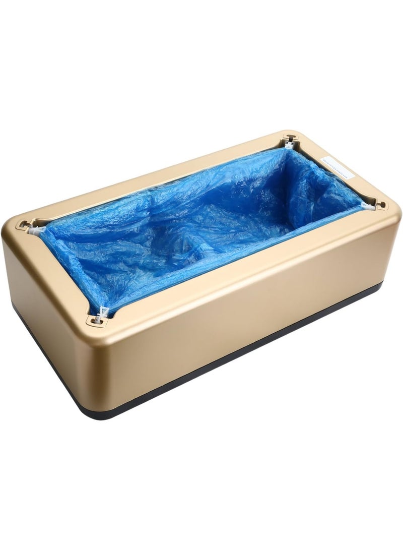 ماكينة أوتوماتيكية لتوزيع أغطية الأحذية بدون لمس مع 100 غطاء حذاء مقاوم للماء والغبار – مناسبة للمستشفيات، المنازل، المكاتب والمتاجر - Image 2