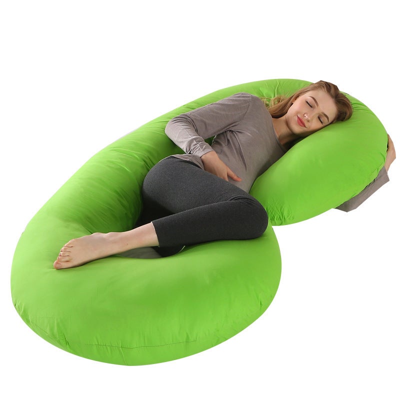 Pregnant Women'S Pillow C- Shaped Waist Protection Side Sleeping Pillow Sleeping Side Sleeping Pillow Pregnant Women'S Body Pillow Backrest Pillow Breast-Feeding Pillow - Image 1