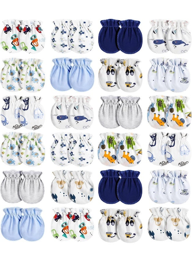 Geyoga Geyoga Newborn Baby Gloves Infant No Scratch Elastic Wrist Infant Soft Gloves Baby Mittens for 0-6 Months Baby Girls Boys  - Image 1