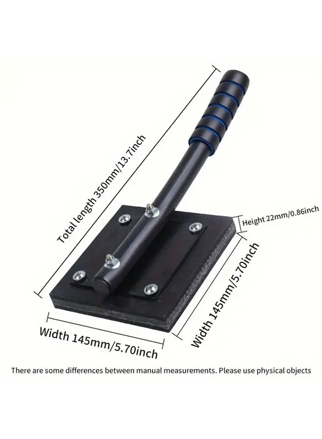 New Upgraded Reinforced Small Size Rubber Clapper for Tile Floor - Image 2