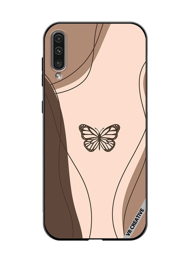 VR CREATIVE Protective Case Cover For Samsung Galaxy A70/A70s Butterfly Design Multicolour - Image 1
