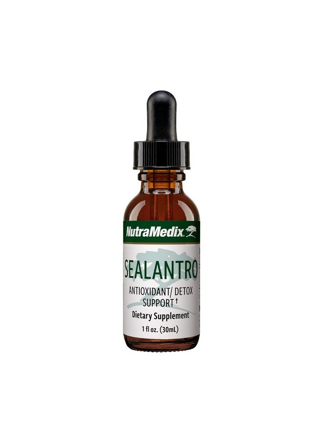 Nutramedix - Sealantro Detox Drops Chlorella Cilantro & Red Seaweed Extracts For Detox & Cleansing Support Bioavaiable Liquid Herbal Supplement For Herbal Detox & Antioxidant Support (1Oz / 30Ml) - Image 1