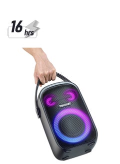 Tronsmart Tronsmart Halo 110 Bluetooth Speaker with Wired Karaoke Microphone Supports Karaoke 60W Excellent Stereo Sound Bt5.3 (Black)  - Image 1