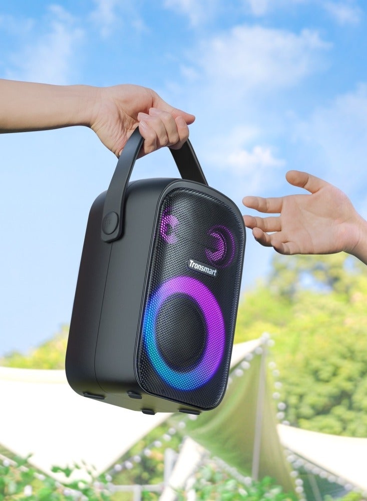 Tronsmart Halo 110 Bluetooth Speaker with Wired Karaoke Microphone Supports Karaoke 60W Excellent Stereo Sound Bt5.3 (Black) - Image 5