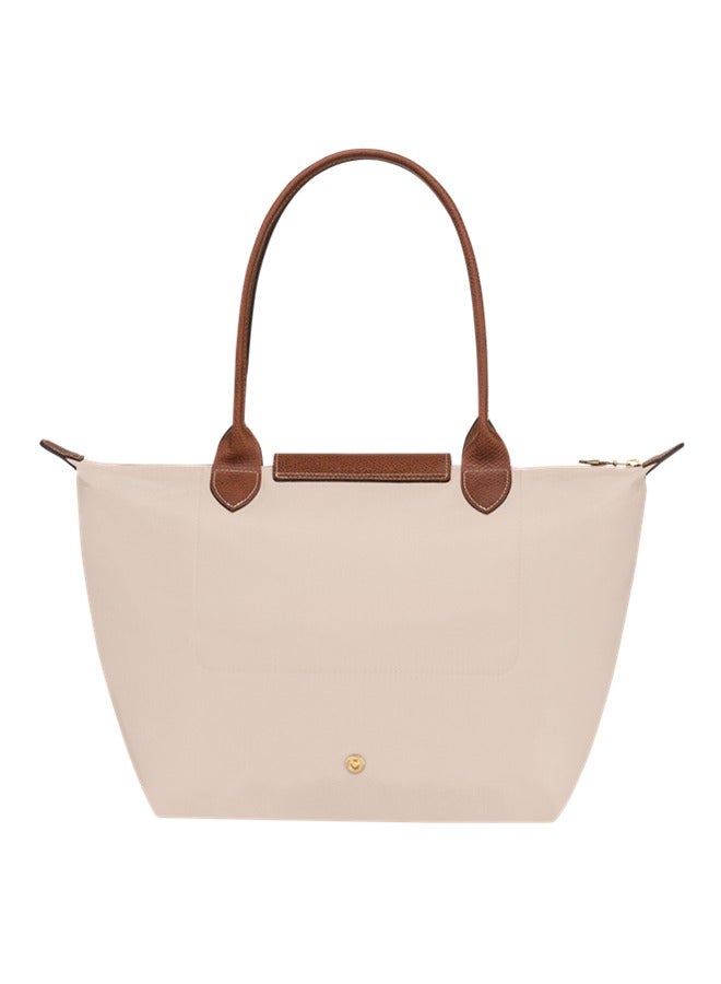 Long Women's Tote Bag Shoulder Bag Medium White Le Pliage Original L2605089P71 - Image 5