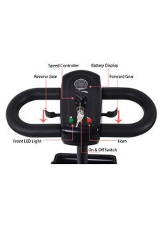 Cool Baby COOLBABY 4 Wheel Electric Folding Mobility Scooter Portable Electric Wheelchair Scooter for Adult and Elderly  - Image 2