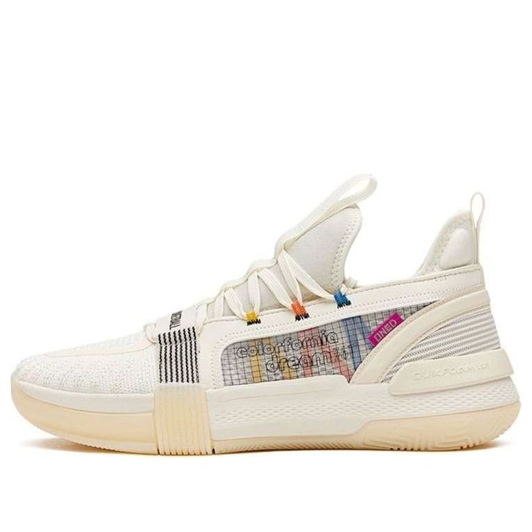 361 Degrees x Qu!k Foam Lite Running Shoes 'White' - Image 1