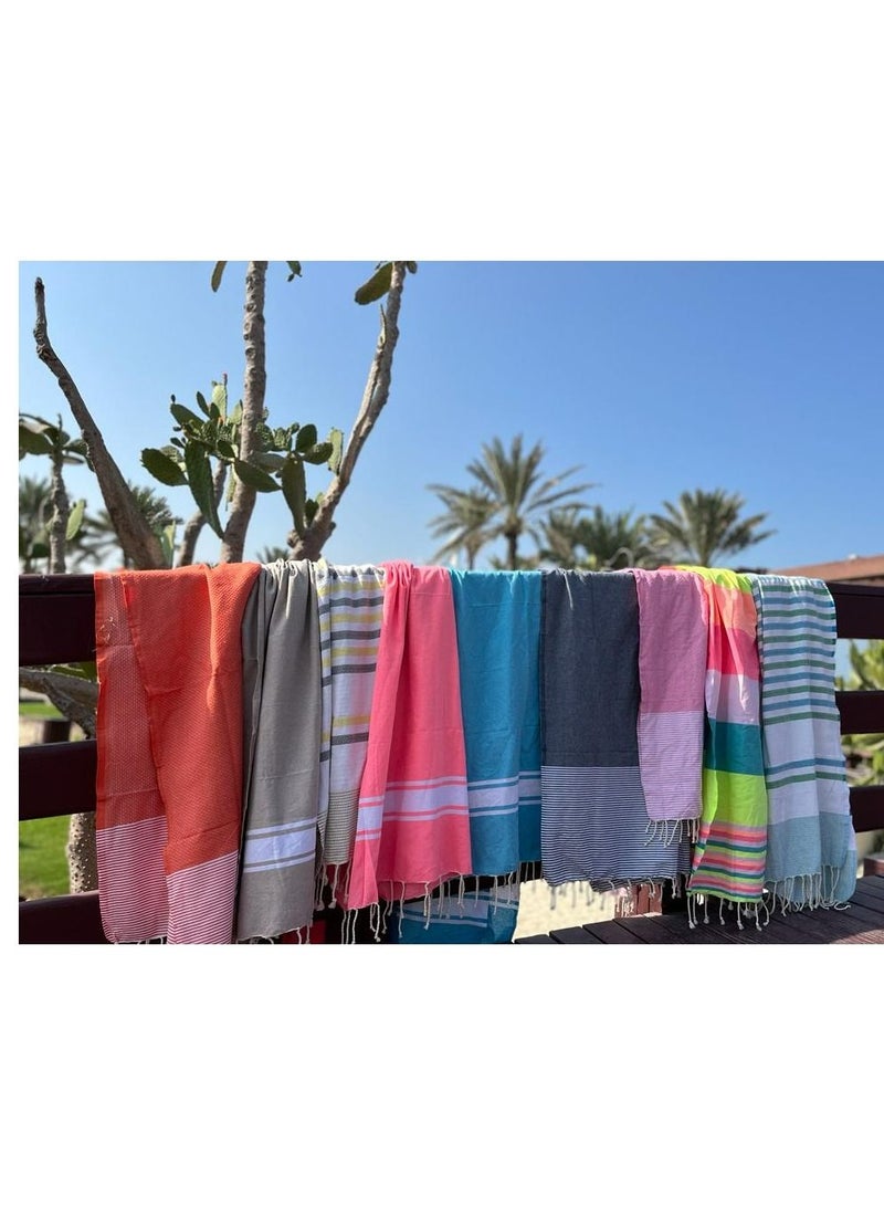 Beach Towel Foutas Peshtemal Turkish Towel Hammam corner 100% cotton - Image 3