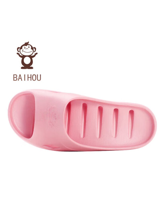Baihou Side-spouting Bathroom Slippers For Men, Women And Children, Breathable Non-slip Summer Home Parent-child Fish-shaped Slippers, Light Blue Size 42-43 - Image 3
