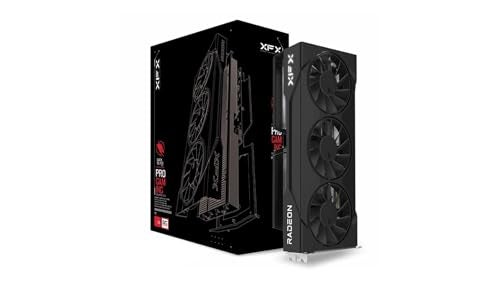 XFX Swift AMD Radeon RX 9060 XT OC Triple Fan Gaming Edition with 16GB GDDR6 HDMI 2xDP RDNA 4 RX96TS316B7 Graphics Card Compatible with Desktop PCs - Image 1