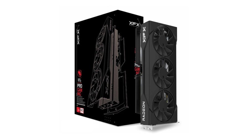 XFX Swift AMD Radeon RX 9060 XT OC Triple Fan Gaming Edition with 16GB GDDR6 HDMI 2xDP RDNA 4 RX96TS316B7 Graphics Card Compatible with Desktop PCs - Image 2