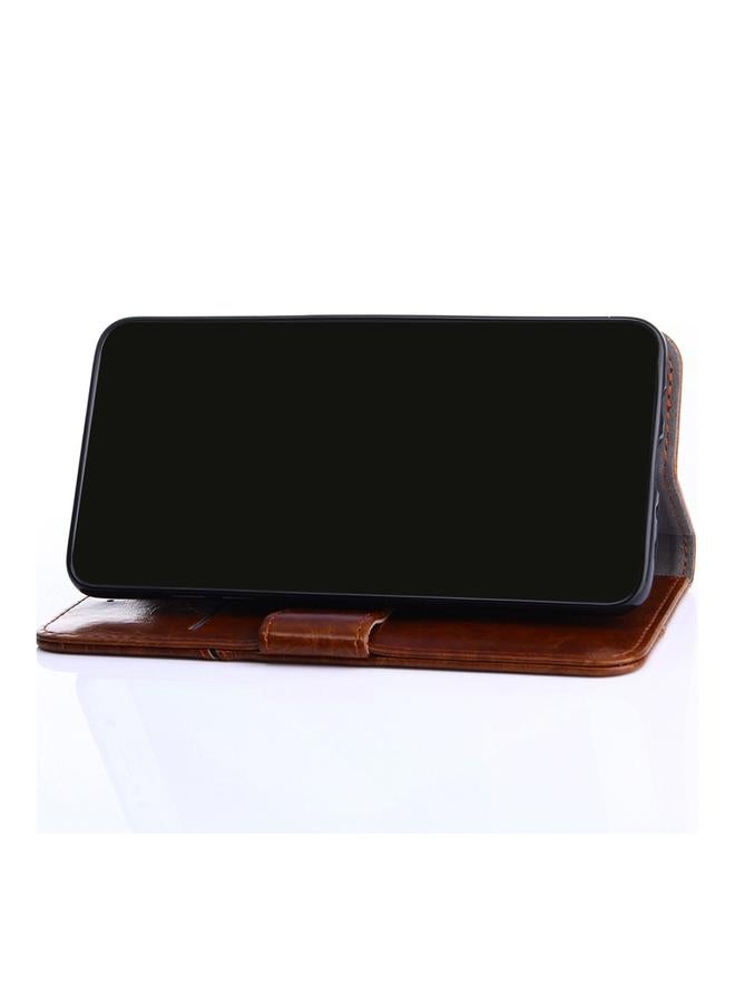 Zaboon Case For Huawei P20 lite / nova 3e Geometric Stitching Horizontal Flip TPU + PU Leather Case with Holder & Card Slots & Wallet - Image 5