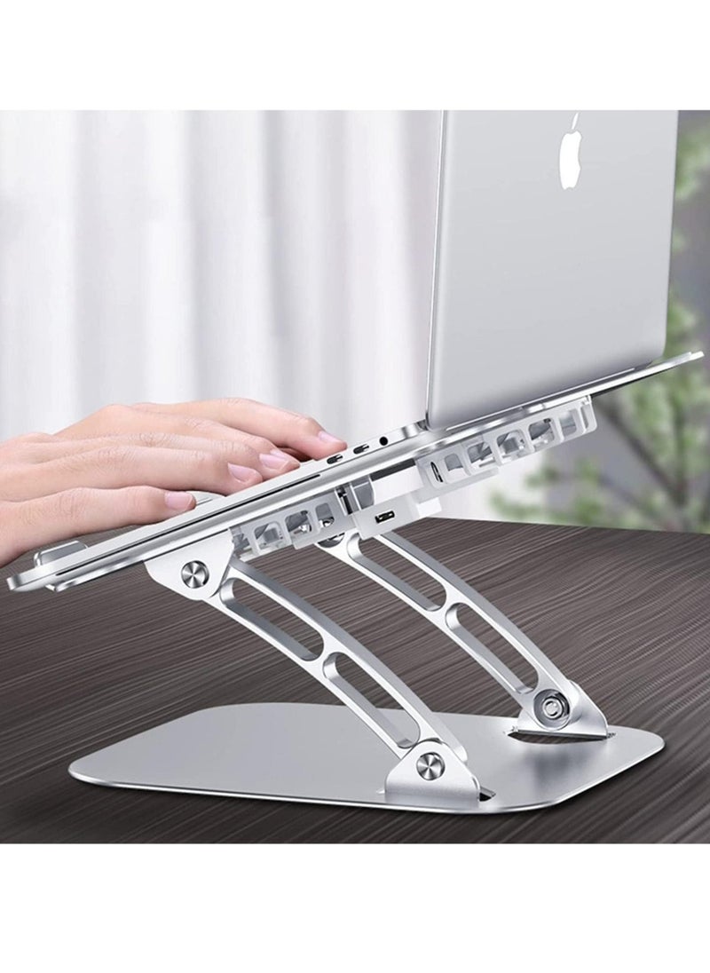 Laptop Stand with Cooling Fan V4 Laptop Cooling Pad Adjustable Height Laptop Riser for Gaming Laptop MacBook Air Pro Dell HP Lenovo - Image 5