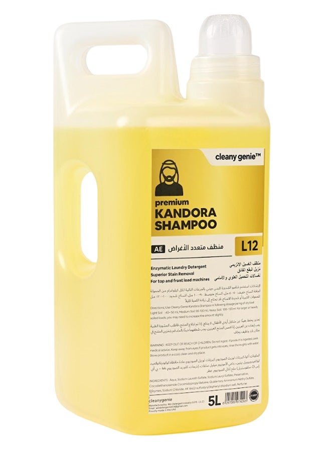 Premium Kandora Concentrate Laundry Detergent Shampoo 5L