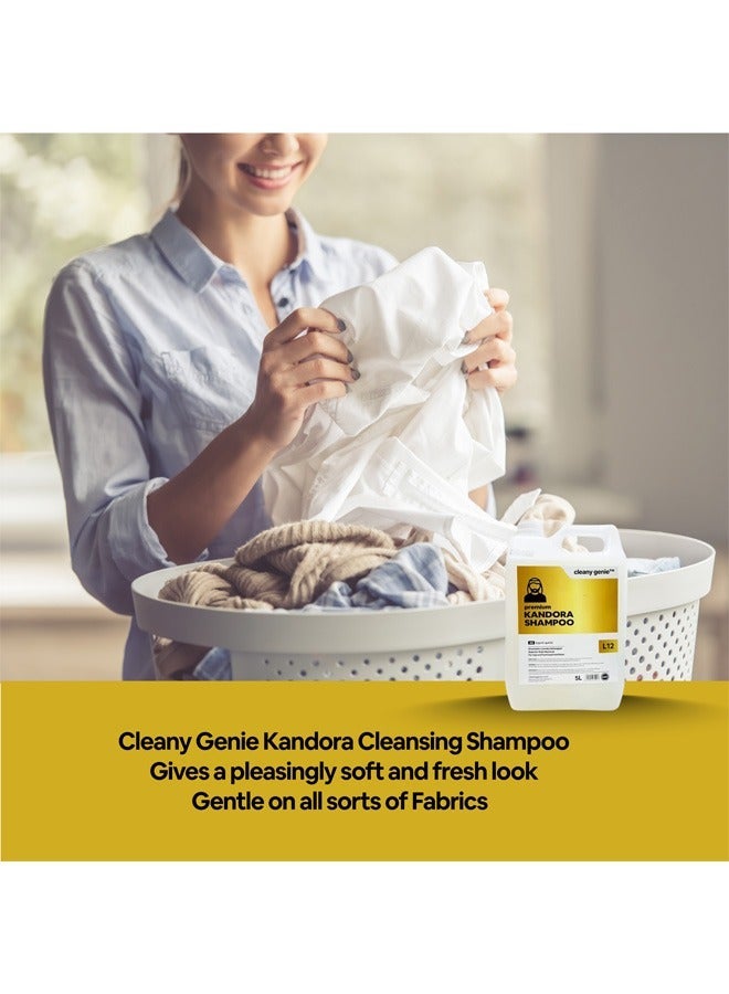 cleany genie Premium Kandora Concentrate Laundry Detergent Shampoo 5L - Image 4