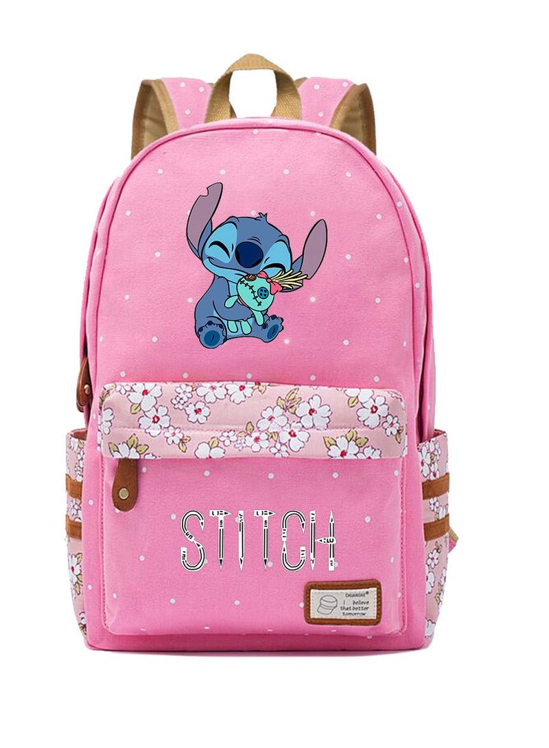 STITCH Cartoon Printed Backpack