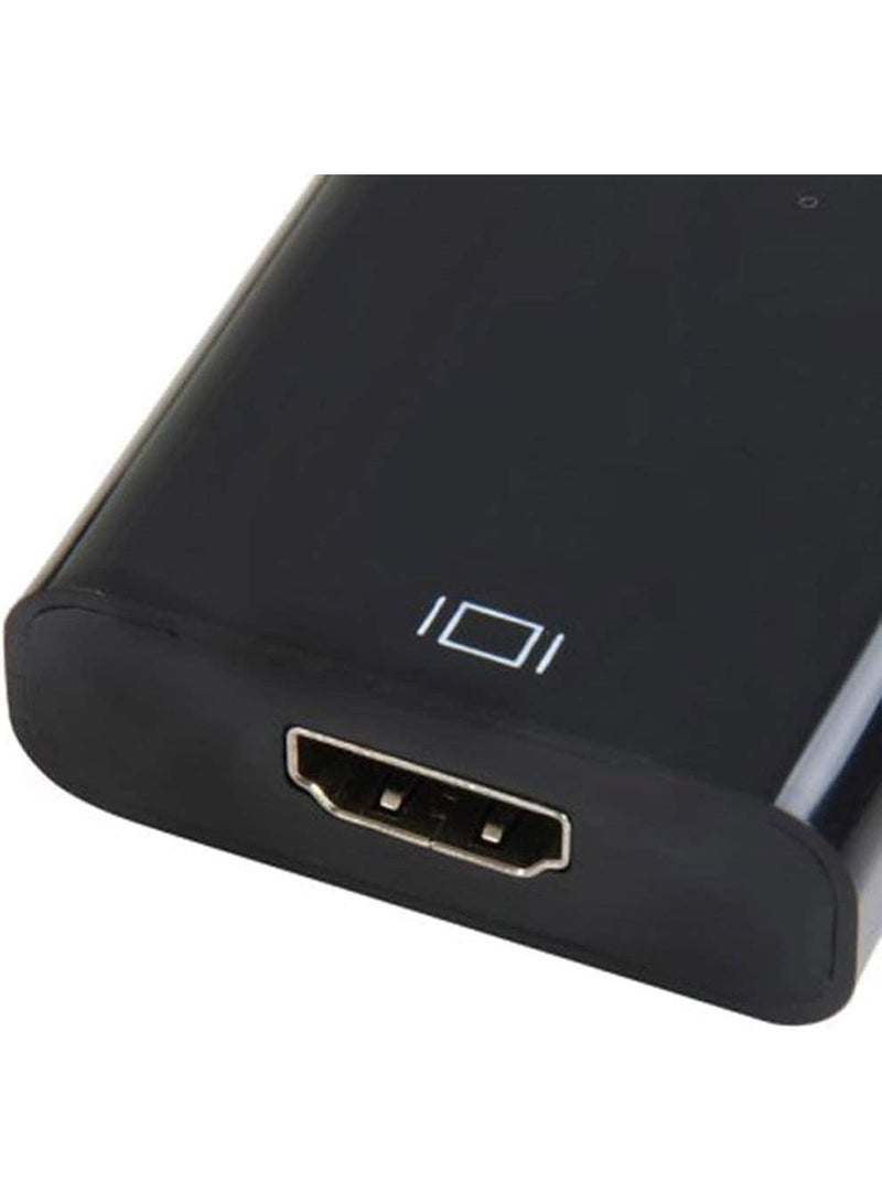 كابل محول DisplayPort إلى HDMI | محول من ذكر DP إلى أنثى HDMI | 20 سم | متوافق مع أجهزة الكمبيوتر الشخصية، واللاب توب، وأجهزة التلفزيون عالي الدقة، والشاشات، وأجهزة العرض - Image 3