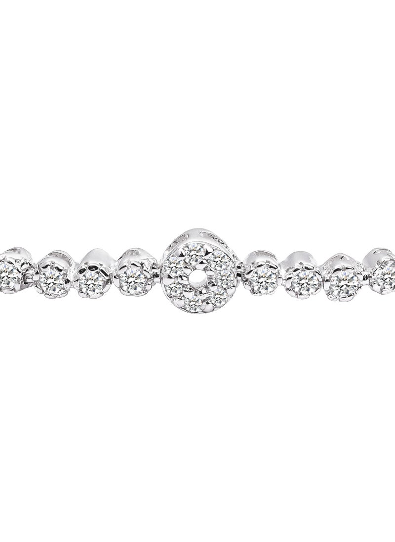AWNL - Enternal Love Women's Bracelet With CZ Diamond 925 Sterling Silver Gift for Wife Girlfriend Women - Image 1