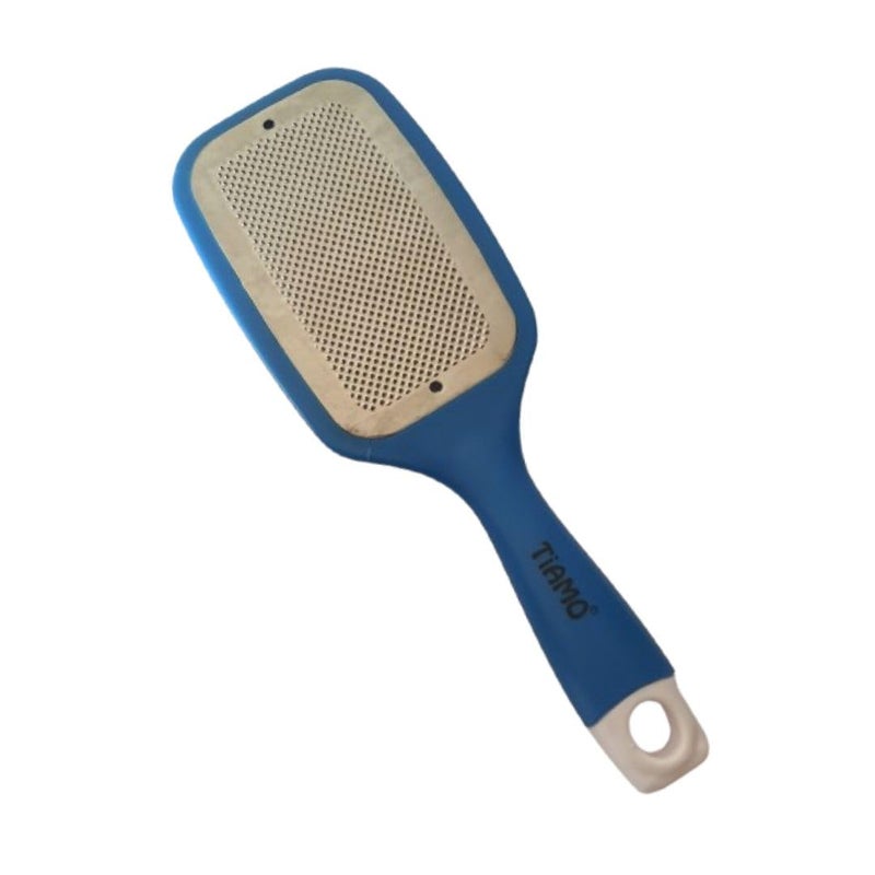 Generic Plastic Leg heel and Foot Scrubber for Dead Skin Callus Remover Pedicure special Toolspecially for cracked feet blue - Image 1