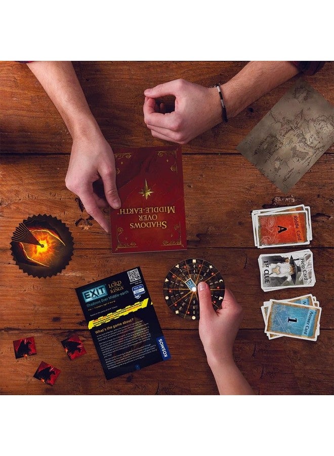 Thames & Kosmos ثيمز وكوسموس إكزيت سيد الخواتم - الظل فوق الأرض الوسطى، لعبة ورقية، ألعاب عائلية لليلة الألعاب، 2022 أسترا أفضل لعبة للأطفال مرشح لـ 1 إلى 4 لاعبين، من 10 سنوات - Image 3