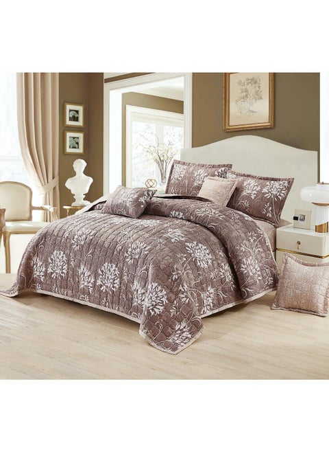 6-piece compressed two-piece comforter set