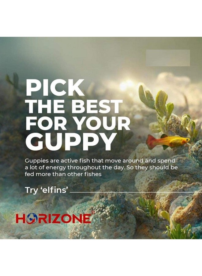 VAYINATO Horizone Elfins Colour Enhancing Special Guppy Bits Fish Food, 20G (Pack of 3) - (60g) - Image 5