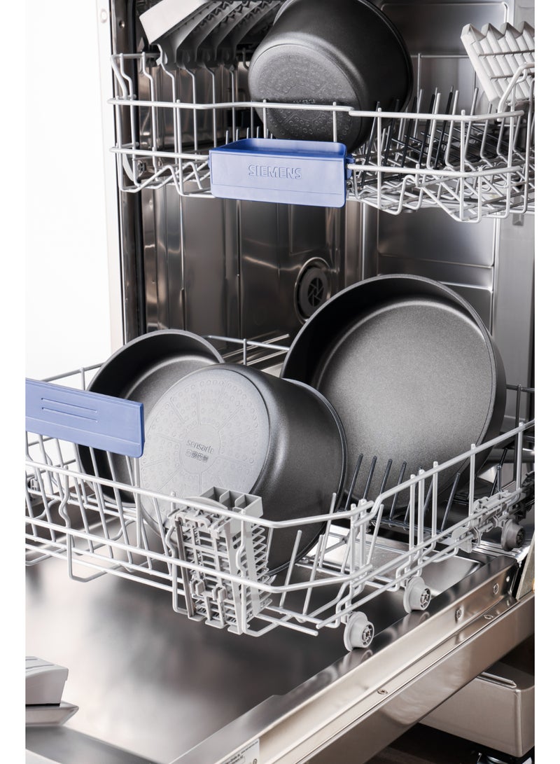 Cookware Set Nonstick With Detachable Handles, 18Pcs Induction Cookware Set Stackable, Space Saving With Removable Handle Black