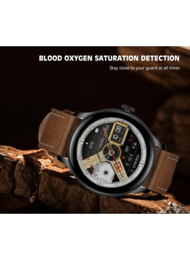 لينيس ساعة LENYES LW-236 الذكية للرجال تصميم أنيق يليق بك وبأسلوبك العصري مزودة بتقنيات ذكية لمواكبة يومك بكل كفاءة سواء في العمل أو أثناء التمارين أو اللقاءات هي الرفيق المثالي لرجل لا يتنازل عن التميز - Image 4