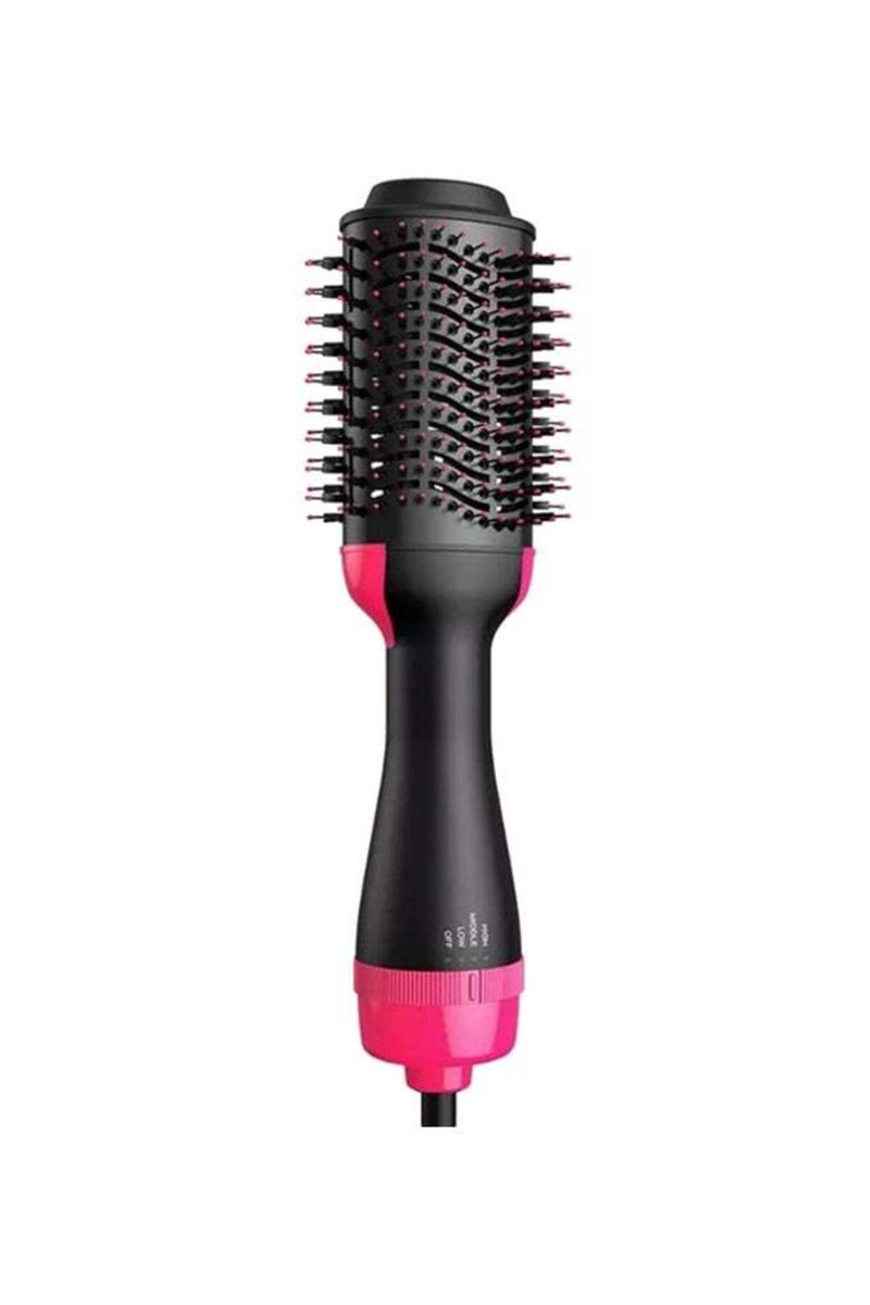HTC One Step Hot Air Brush Dryer And Styler Black/Pink 35cm