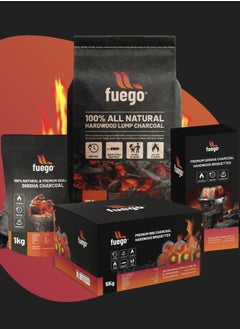 Fuego Fuego 1KG Shisha Natural Charcoal  - Image 3