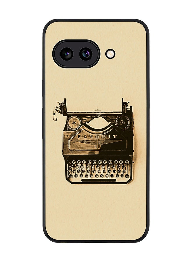 Stylizedd For Google Pixel 9a Case,Slim fit Camera Protection, Shockproof Thin Phone cover  - Typewriter