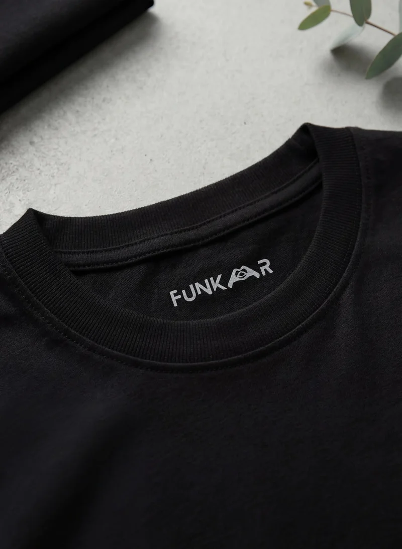 Funkaar black FUNKAAR Egypt Flag Graphic T-shirt for Boys & Girls  | Best Price UAE
