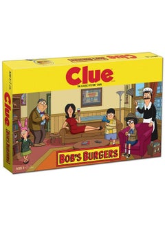 USAopoly Clue Bobs Burgers Board Game ; Themed Bob Burgers Tv Show Clue Game ; Officially Licensed Bob'S Burgers Game ; Solve The Mystery In This Unique Clue Take On The Classic Board Game  - Image 2