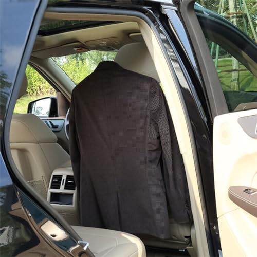 Bittwee Car Coat Hanger, Multifunctional Retractable Automotive Headrest Back Seat Coat Hanger Hook Organizer Holder for Clothes Coat Suit Jacket Shirts, Universal for SUV, Truck, RV（Beige） - Image 5