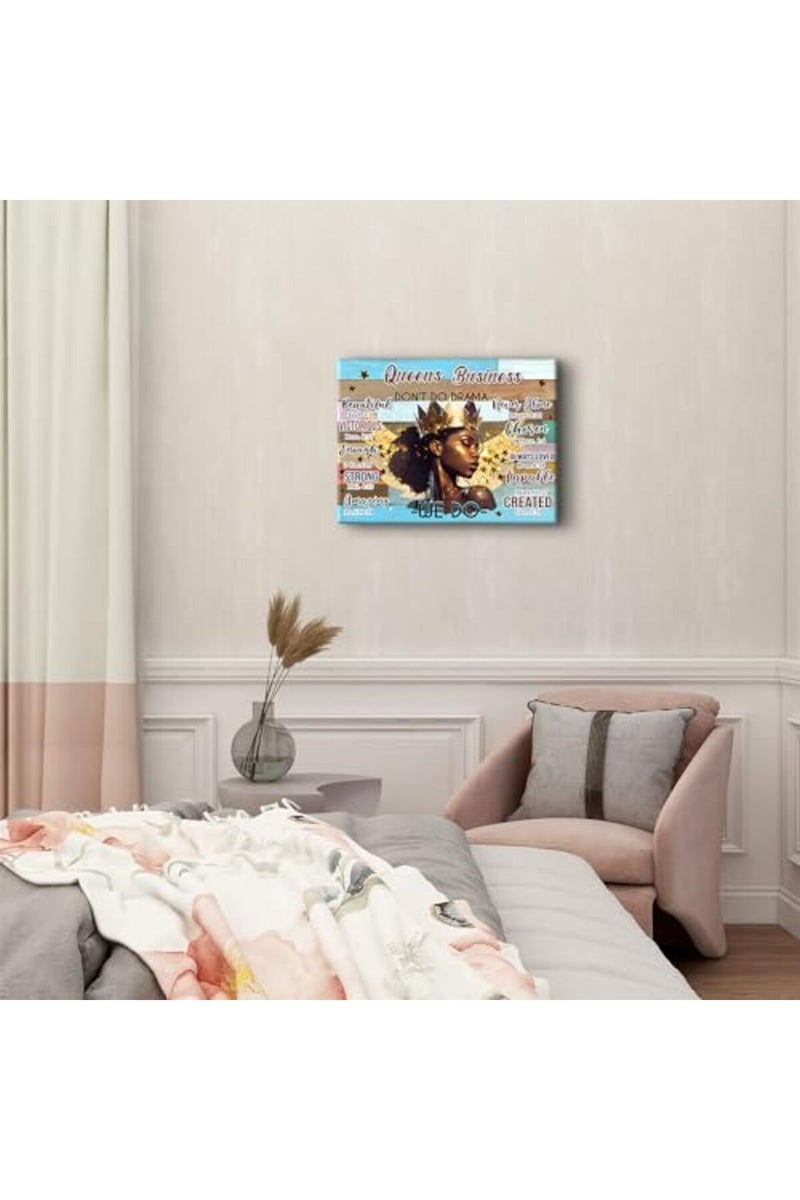 YOOOAHU Inspirational Canvas Wall Art for Girls - Image 2