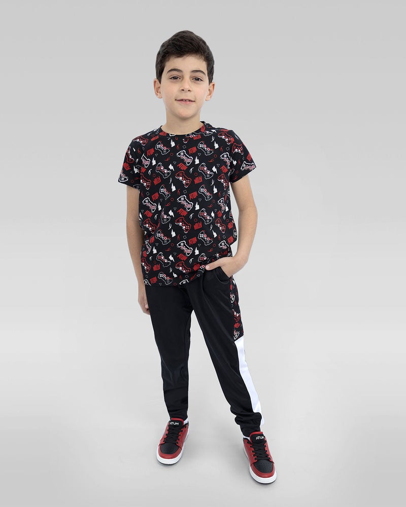 ATUM Boy's Graphic  Sweatpants - Image 4