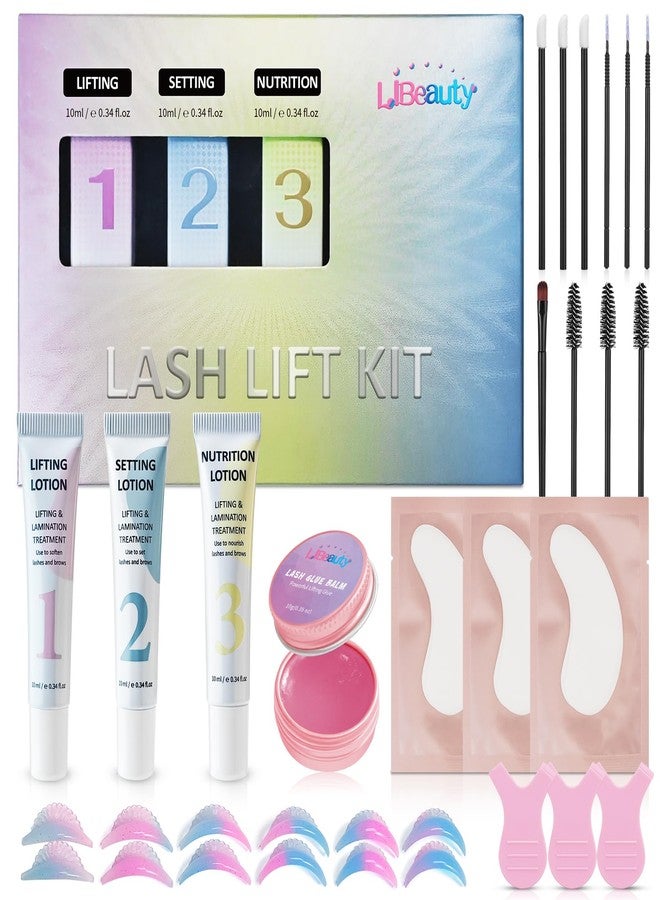 Libeauty Tube Design Lash Lift Kit with Glue Balm, Brow Lamination Kit, Easy to Apply for Salon and Beginner - Image 1