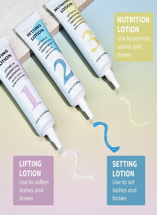 Libeauty Tube Design Lash Lift Kit with Glue Balm, Brow Lamination Kit, Easy to Apply for Salon and Beginner - Image 5