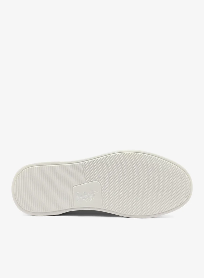 U.S. Polo Assn. white Men's White Sneakers - Lightweight with Breathable and Comfortable Shoes for Men | Best Price UAE