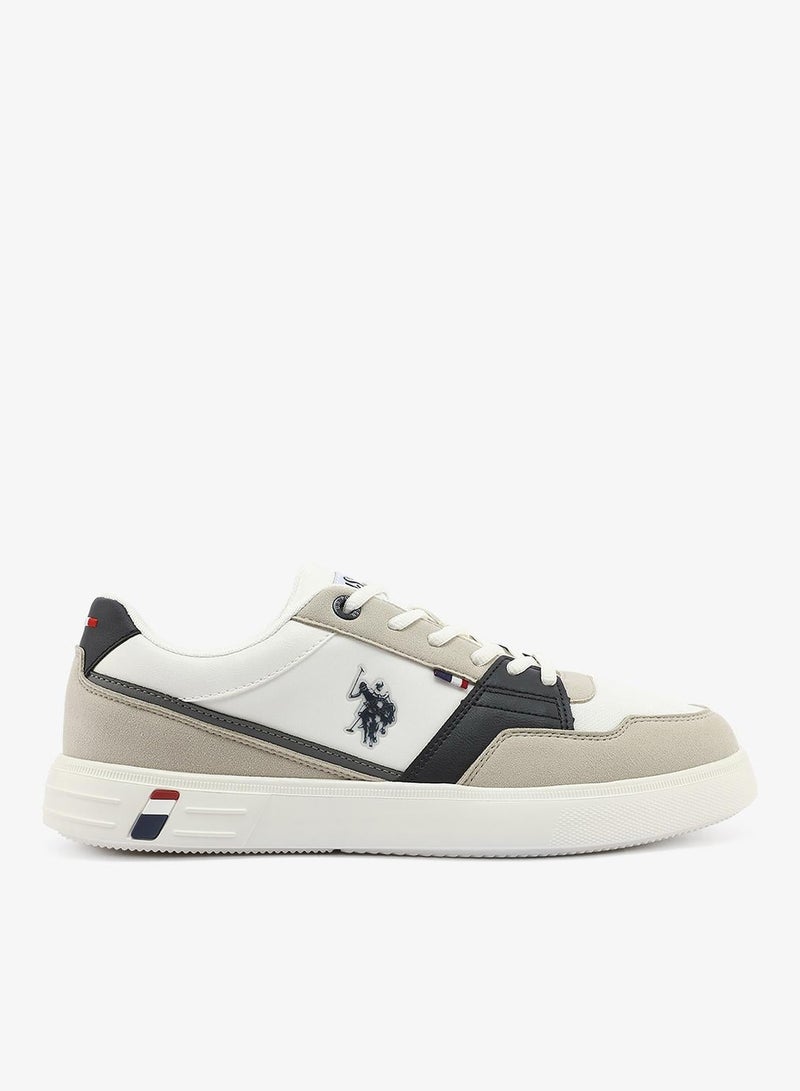 U.S. Polo Assn. Men's White Sneakers - Lightweight with Breathable and Comfortable Shoes - Image 2