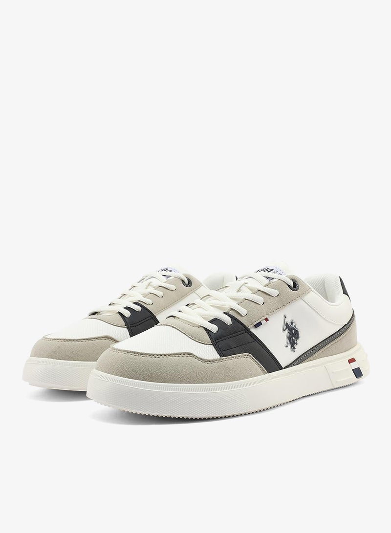U.S. Polo Assn. Men's White Sneakers - Lightweight with Breathable and Comfortable Shoes - Image 5