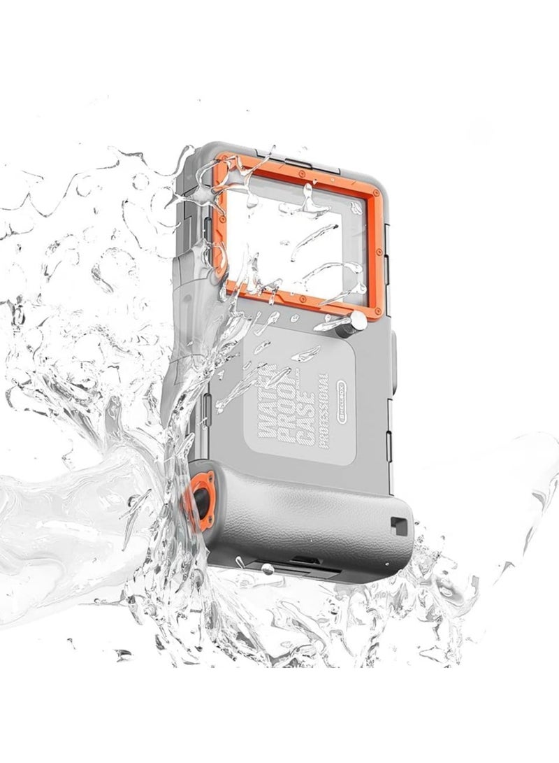 IP68 waterproof case for iPhone 16 / Plus/Pro/Pro Max, Universal Diving underwater phone case, sealed underwater photography protection case, suitable for swimming and diving  - Image 1